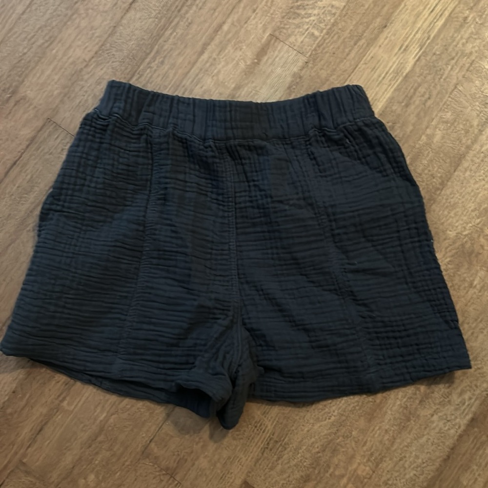 Madewell gray cotton comfy shorts size XS - Picture 3 of 5